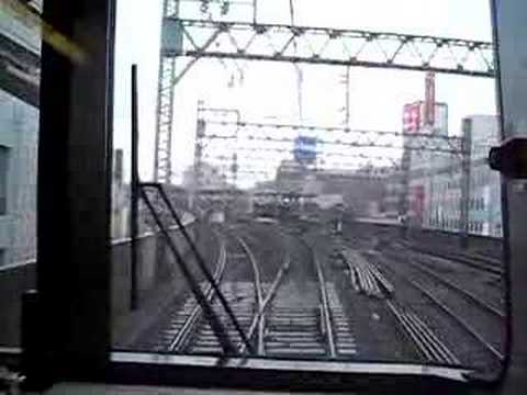 京阪8000系特急枚方市駅到着