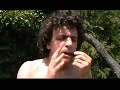 Aron Szilagyi playing low A Jew's harp