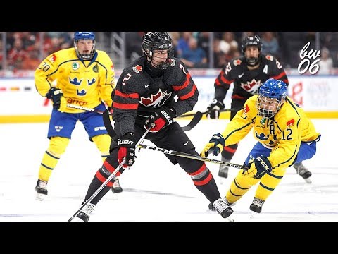 Justin Barron 2018 Hlinka-Gretzky Highlights
