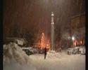 La grande nevicata del 2006 - Maslianico di notte