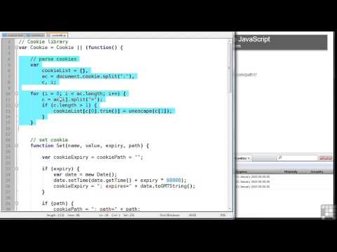 how to set cookie in javascript