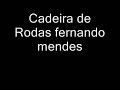 Cadeira de Rodas Fernado mendes