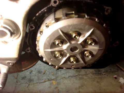 how to bleed zx7r clutch