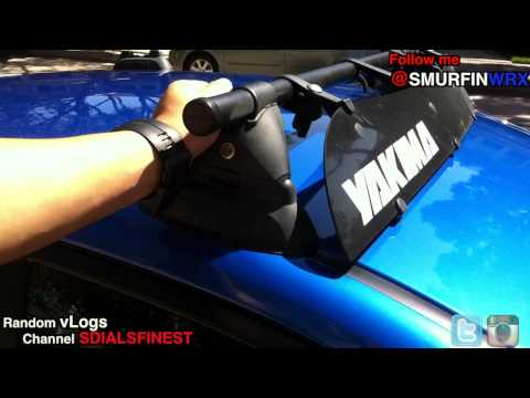 Subaru – How to Install a Roof Rack 2011 Subaru WRX/STI