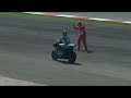 John Hopkins fuori giri a Misano John Hopkins fuori giri a Misano