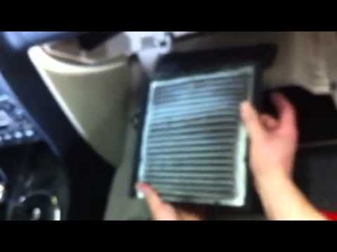 How to replace a cabin air filter on 01-05 Lexus IS 300