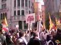 HUELGA Video, 16/10/07. Manifestación por Bcn, Generalitat