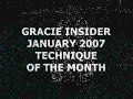 Gracie Insider January 2007 Technique of Month - Americana