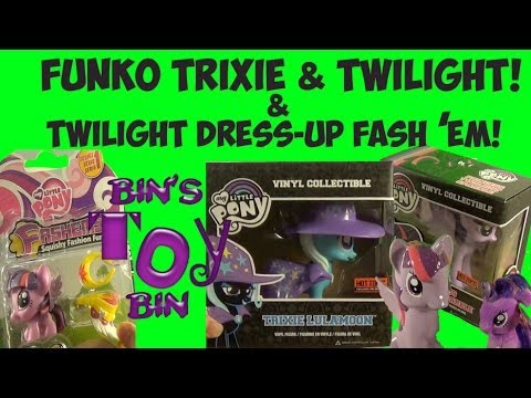 Little - It's Twilight Time...again! Today we review the new Dress-Up Fash 'Em Princess Twilight Sparkle from Tech4Kids. Then, we review the Trixie Lulamoon and Princess Twilight Sparkle Collectible...