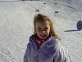 Kayleigh skiing in Seefeld