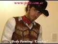 Patt Body Painting \"Cowboy\"