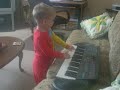 Jacob playing piano