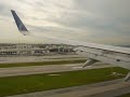Boeing 737-800 Continental Airlines landing Miami Intl Airport