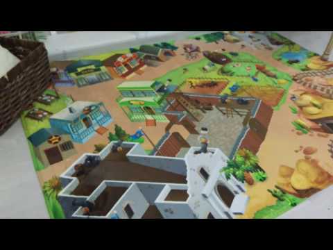 Детский развивающий 3D ковер Дикий Запад 86029