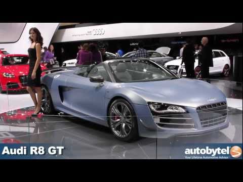 Audi R8 GT Convertible at the 2012 Detroit Auto Show video Audi R8 GT Convertible at the 2012 Detroit Auto Show video