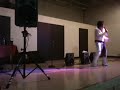Rick Elvis Saucedo singing Jailhouse Rock at Mike Klamecki'