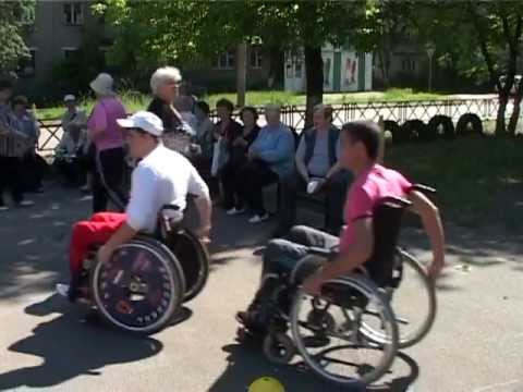 Олимпиада инвалидов колясочников г Ярославль