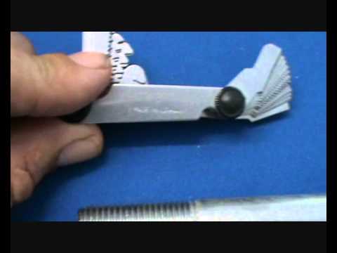 how to measure screw thread