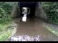 mountain bike deep puddle