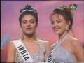 Crowning Miss Universe 1994