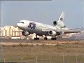 AOM DC-10 landing at Faro, Portugal AOM DC-10 landing at Faro, Portugal