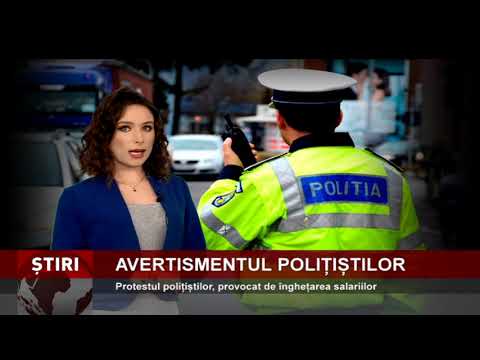 Protest inedit al polițiștilor, începând de luni