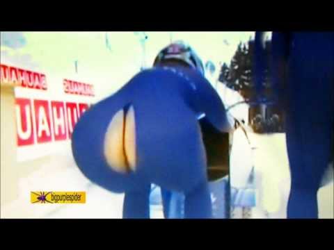 Winter Olympics ULTIMATE SPANDEX FAIL - wardrobe malfunction gilly cooke