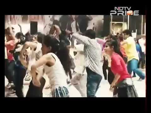 NDTV Prime flash mob enthralls Delhiites