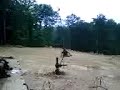 Gas well perforation