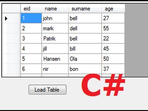 how to fill two tables in dataset
