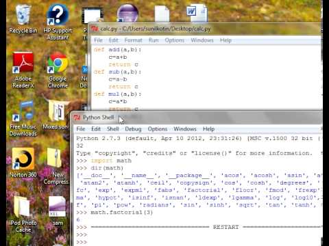 how to define module in python