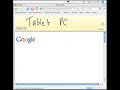 inkwell and tablet pc handwriting recognition