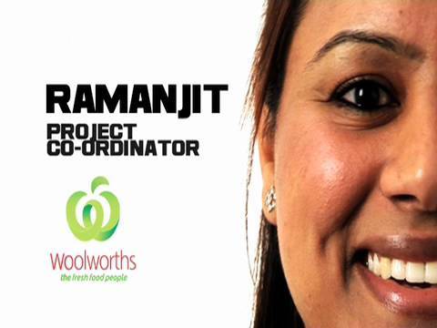 Ramanjit @ Woolworths