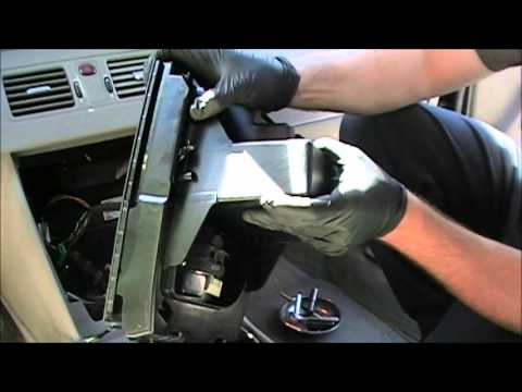 how to remove cd player from volvo xc90