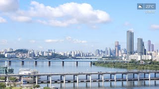 流域面積韓国1位の巨大河川【漢江】Seoul Live Cam