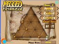 Solution to PEGGED TRIANGLE (solitaire) by chandru arni
