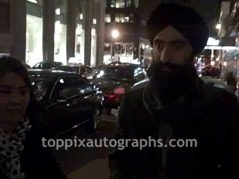 Waris Ahluwalia - Signing Autographs at 'Fantastic Mr. Fox' Premiere Afterparty in NYC