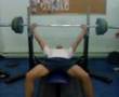lukasz wyciskanie 95kg 16 lat spalone :(