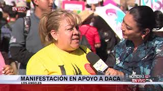 Manifestación en apoyo a Daca en Los Ángeles – Noticias 62 - Thumbnail
