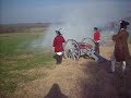 Live firing 3 pound Cannon
