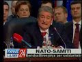 Sali Berisha flet në Samitin e NATO-s