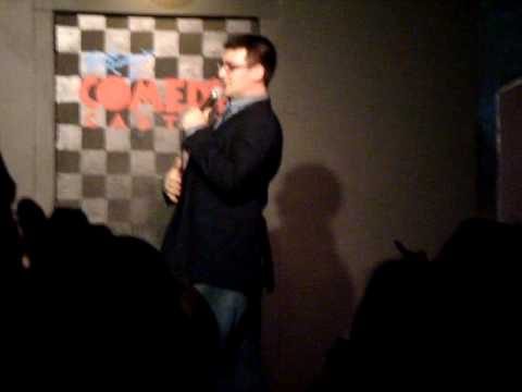Tommy Johnagin disposes of a heckler