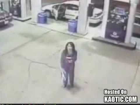 CCTV Ghost At Local Gas Station