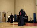 2007 1st baltimore-annapolis kendo tournamenr sandan (3rd dan) and above division semifinal: bruce (ken wa kan kendo dojo) vs. eric (ken wa kan kendo dojo)