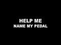 Name my overdrive pedal