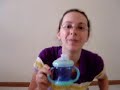 nuby's no-spill cup series are wonderful.  this particular one has two handles and a silicone nipple and is great for your little one.  watch this video to hear more.check out my video!