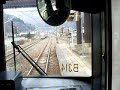 奈良井駅にて 383系 特急しなの16号 大阪行き通過