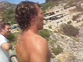 tuffo dal ponte \"ciolo\" di giangi (gagliano del capo)