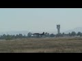 ATERRIZAJE Y DESPEGE DEL F-5 EN BASE SANTA LUCIA