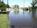 Iowa Floods 2008 - Motel Parking Lot